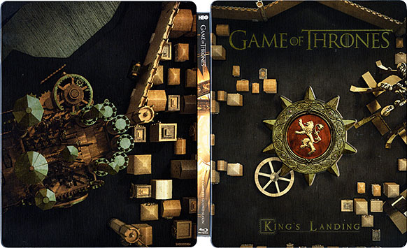 Game of Thrones - Saison 2 - SteelBook ouvert