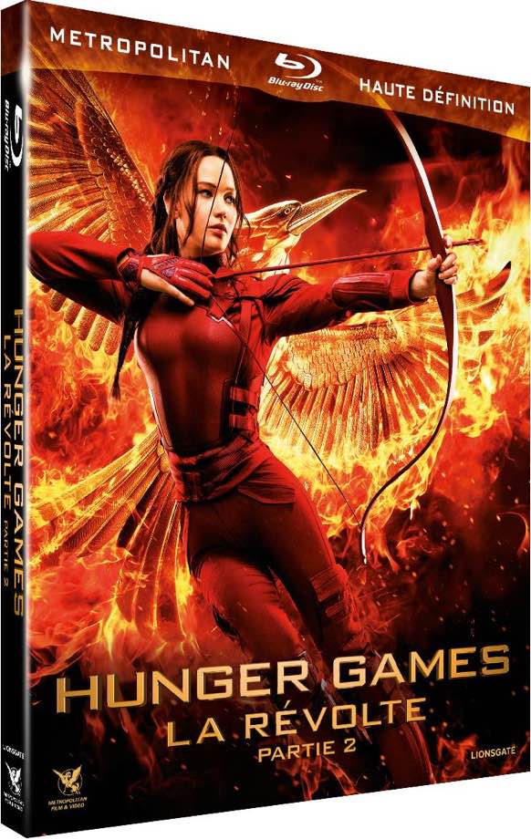 Hunger Games La révolte Part 2 Blu-ray