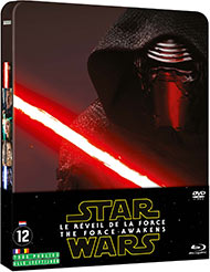 Star Wars VII - Le réveil de la Force - Steelbook 2 Blu-ray + 1 DVD