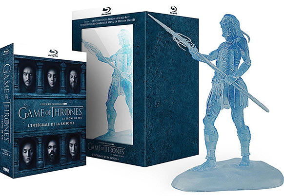 Game of Thrones - Saison 6 - Blu-ray Collector - Figurine Marcheur Blanc 