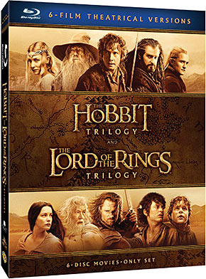 Trilogies Le Hobbit & Le Seigneur des Anneaux - Versions cinéma - Blu-ray