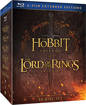 Trilogies Le Hobbit & Le Seigneur des Anneaux - Versions Longues + Bonus - Blu-ray