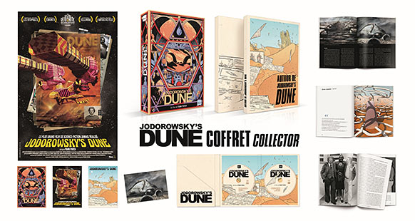 Le contenu du coffret Jodorowsky's Dune