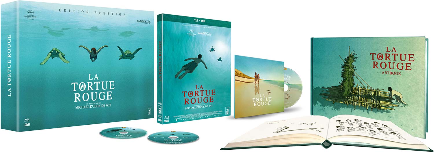 La tortue rouge - Blu-ray/DVD Édition prestige