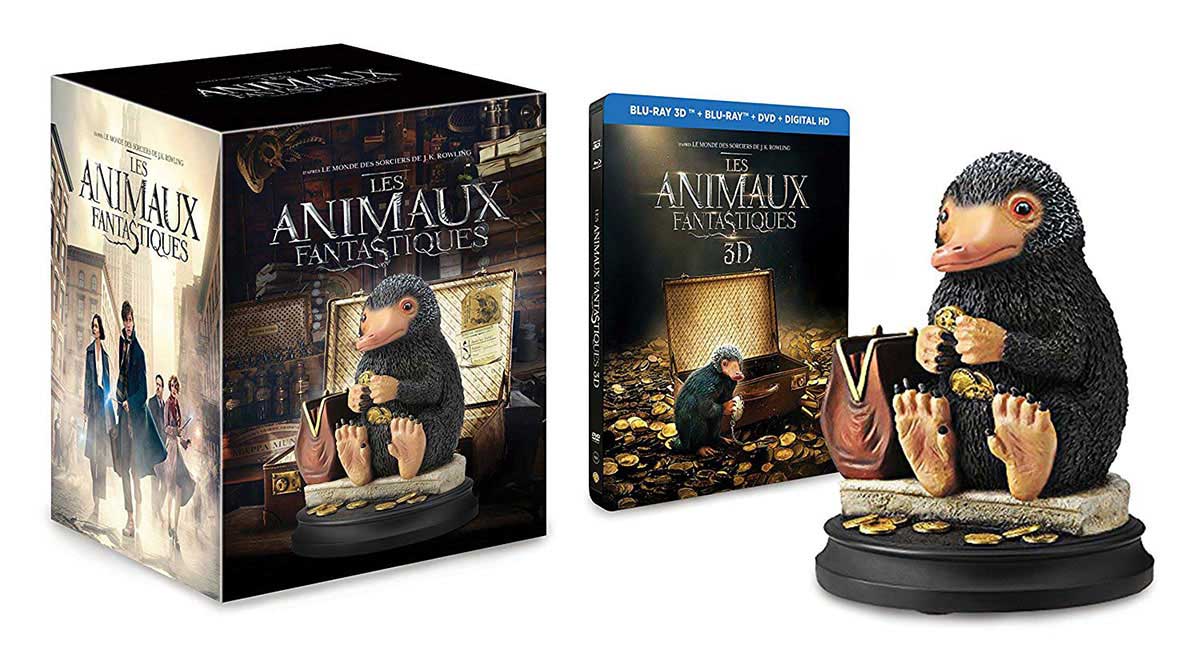 Les Animaux Fantastiques - Coffret Blu-ray 3D + Blu-ray + DVD + Digital HD + Niffleur