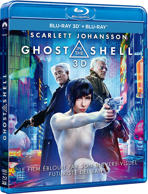 Ghost in the Shell (2017) - Blu-ray 2D/3D