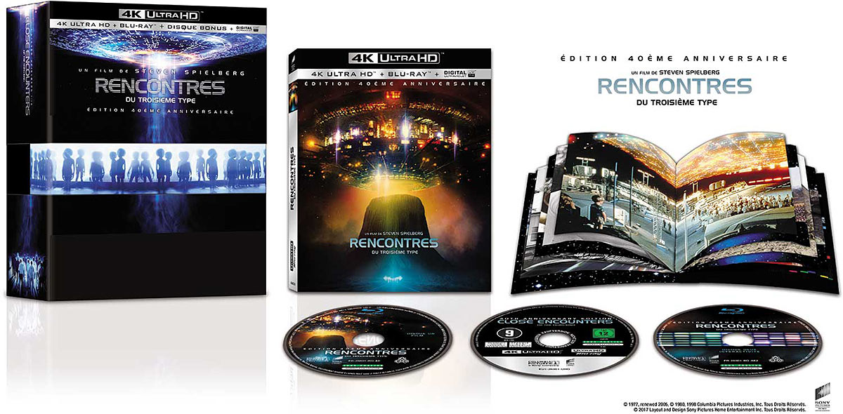 Rencontres du troisième type - Coffret collector 4K Ultra HD + Blu-ray