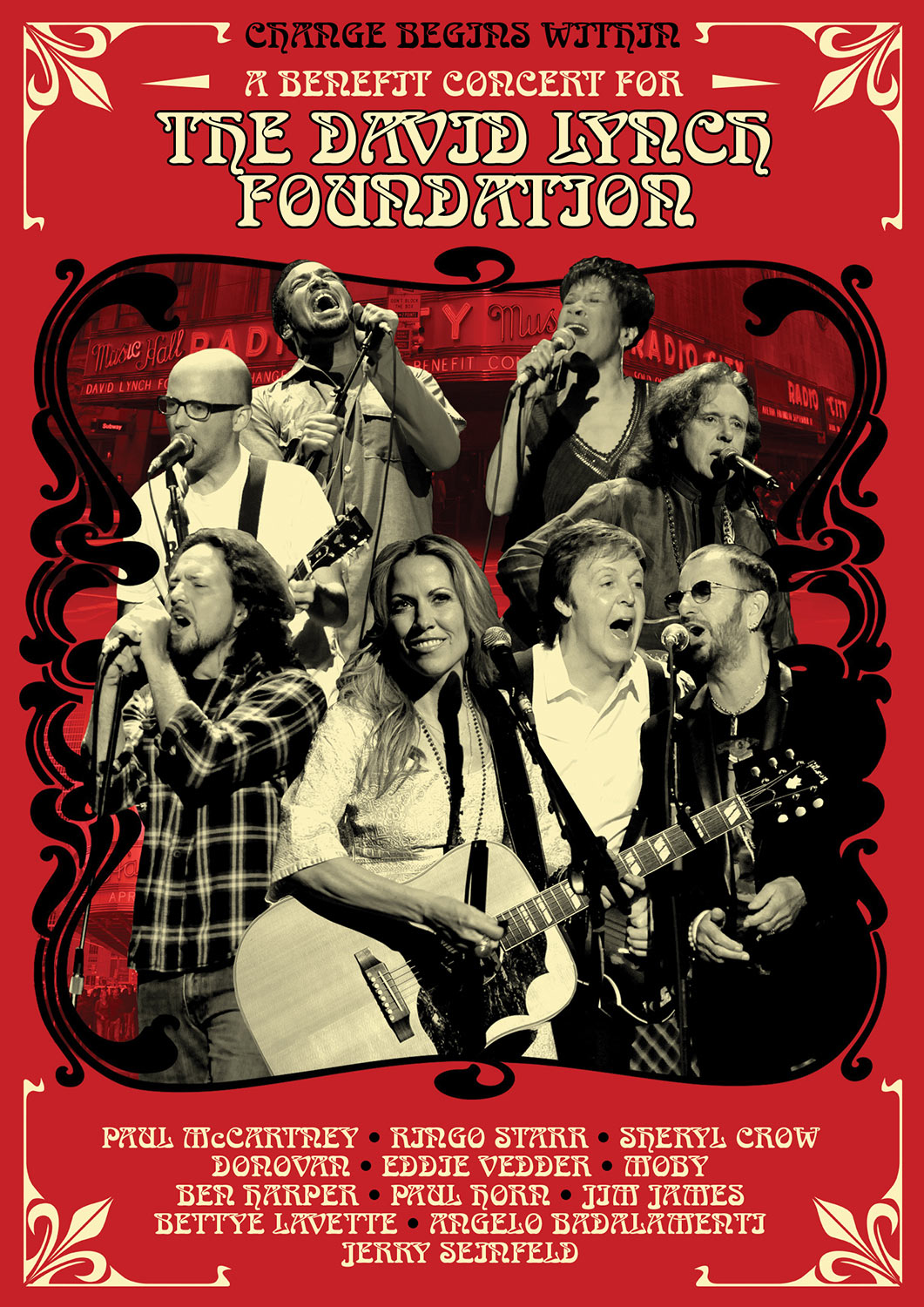 Change Begins Within, A Benefit Concert for the David Lynch Foundation - DVD