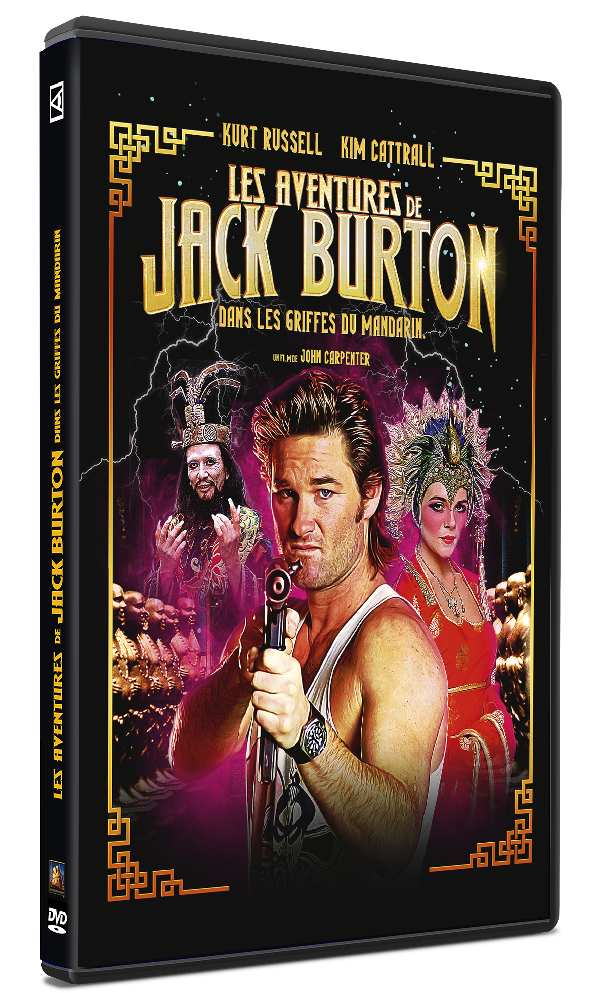 Les Aventures de Jack Burton dans les griffes du Mandarin - DVD verso