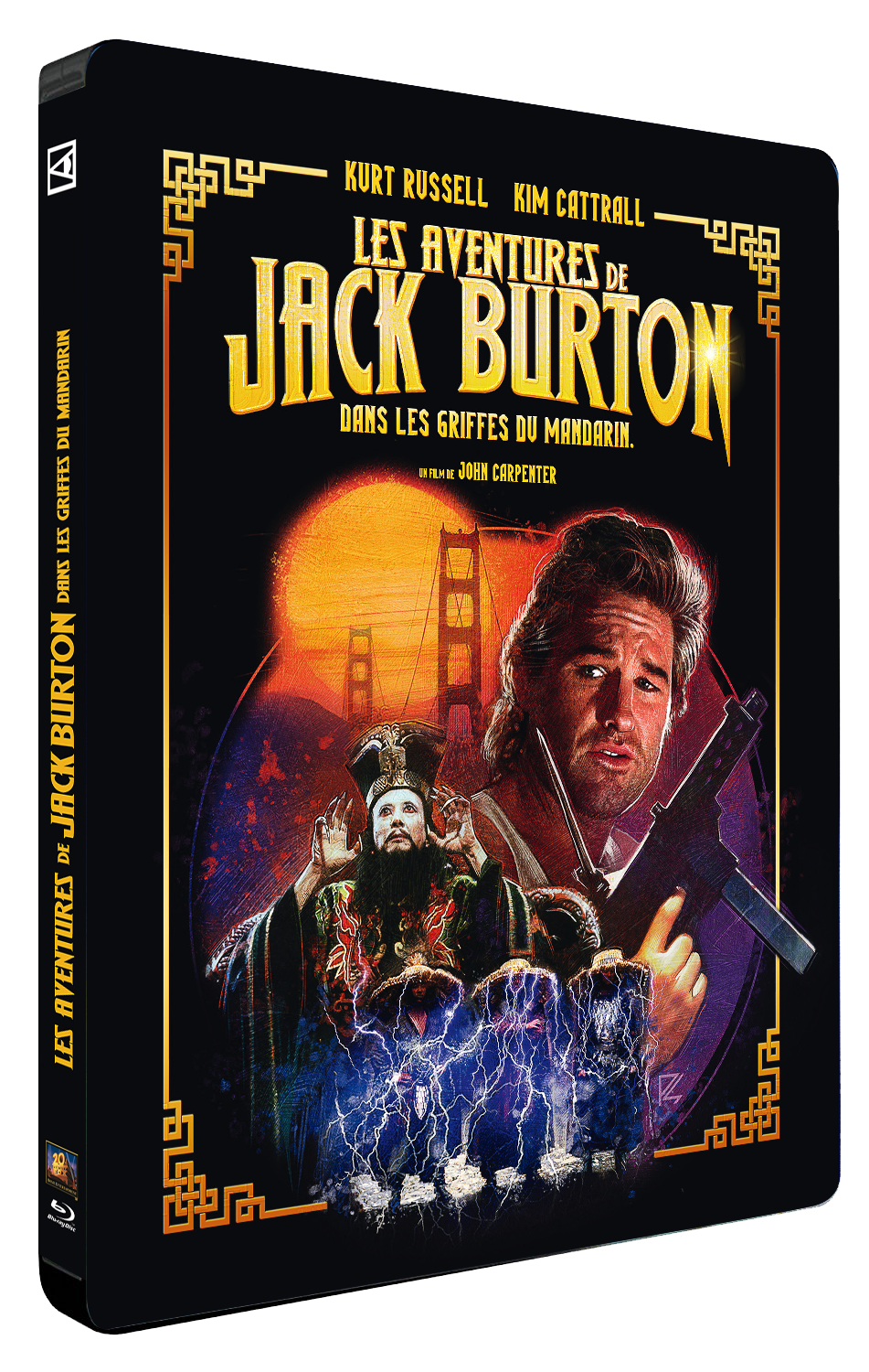 Les Aventures de Jack Burton dans les griffes du Mandarin - Blu-ray SteelBook