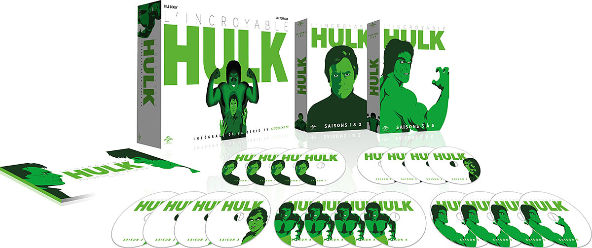 L'Incroyable Hulk - Intégrale de la série TV - 19 BLU-RAY