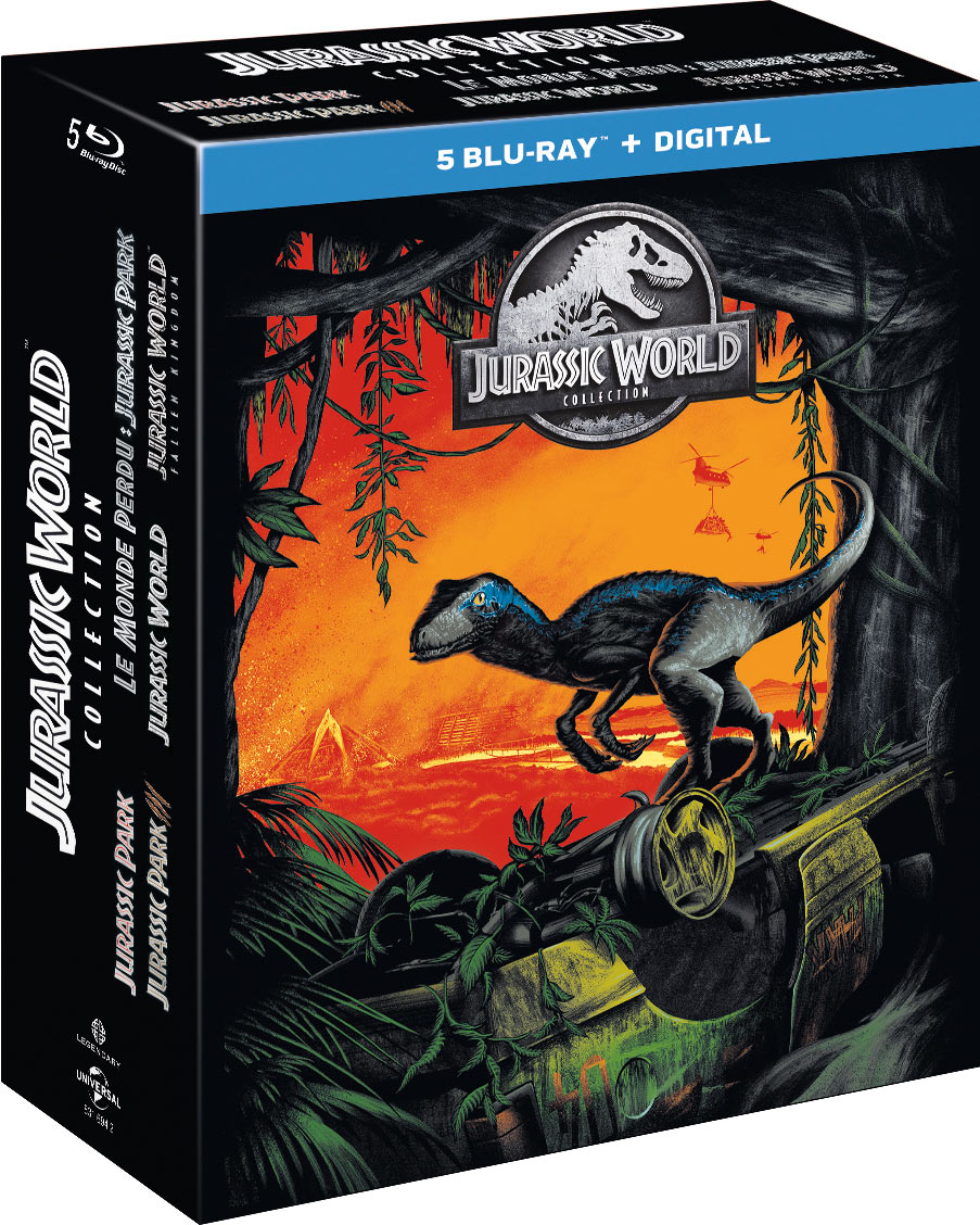 Jurassic World Collection - 5 Blu-ray + Digital