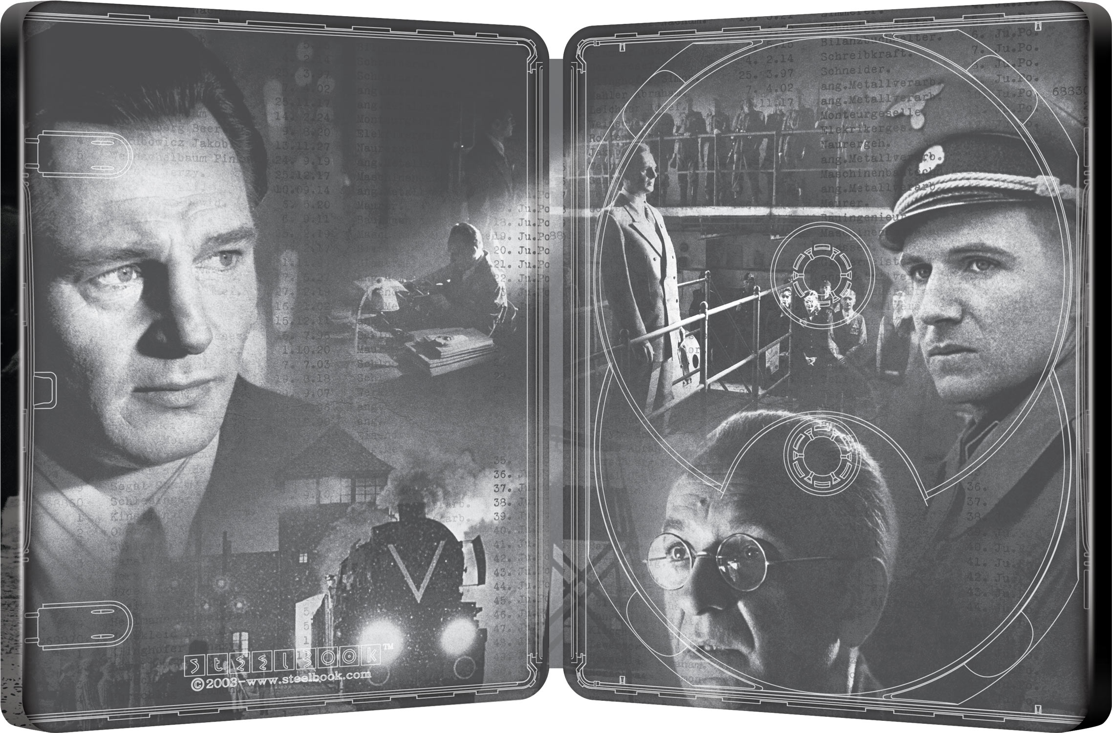 La Liste de Schindler - Édition 25ème anniversaire - 4K Ultra HD + Blu-ray + Blu-ray Bonus + Digital - Boîtier Steelbook