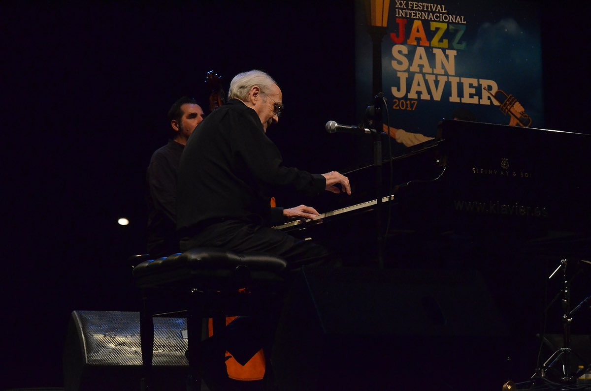 Michel Legrand au Festival International de Jazz de San Javier en 2017