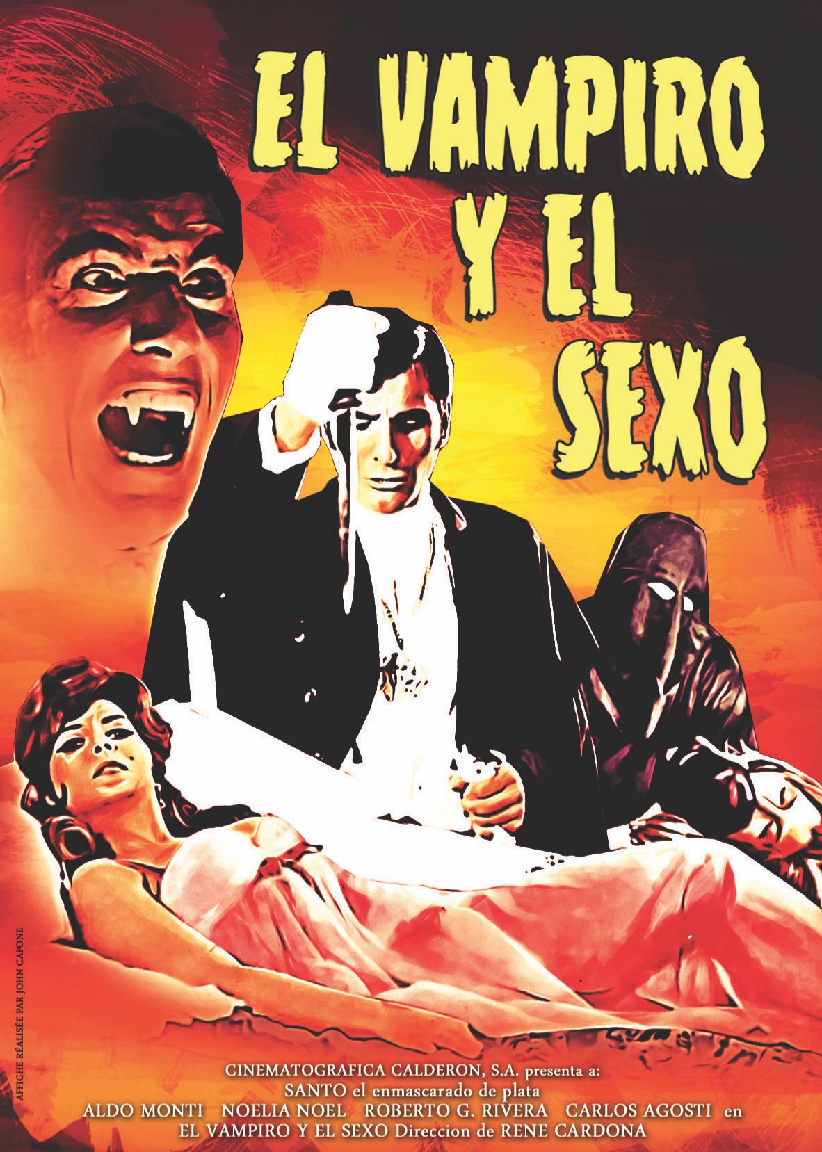 Lobby Card El Vampiro y el Sexo