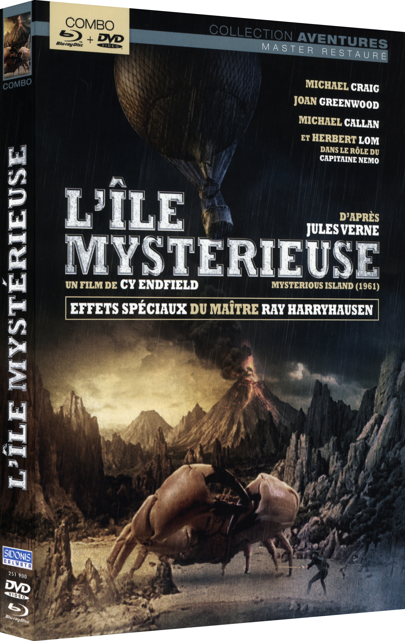 L'Île mystérieuse - Combo Blu-ray + DVD