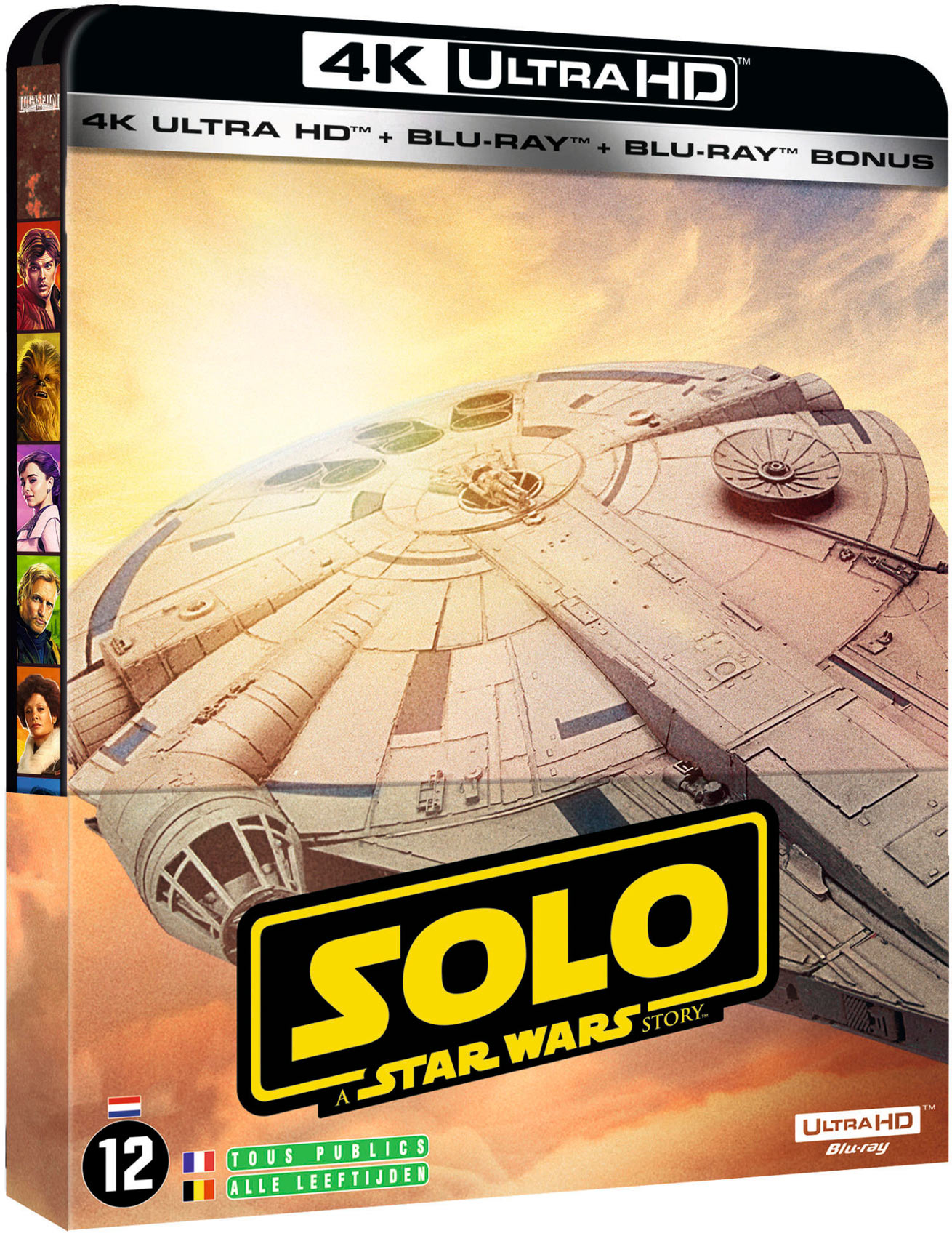 Solo - A Star Wars Story - 4K Ultra HD + Blu-ray + Blu-ray Bonus - SteelBook