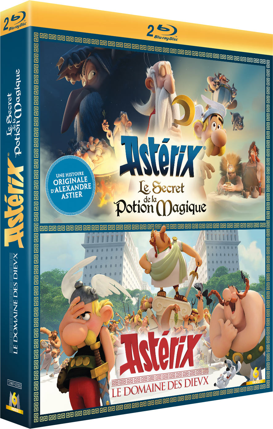 Astérix - Le Domaine des Dieux + Le Secret de la Potion Magique - Blu-ray