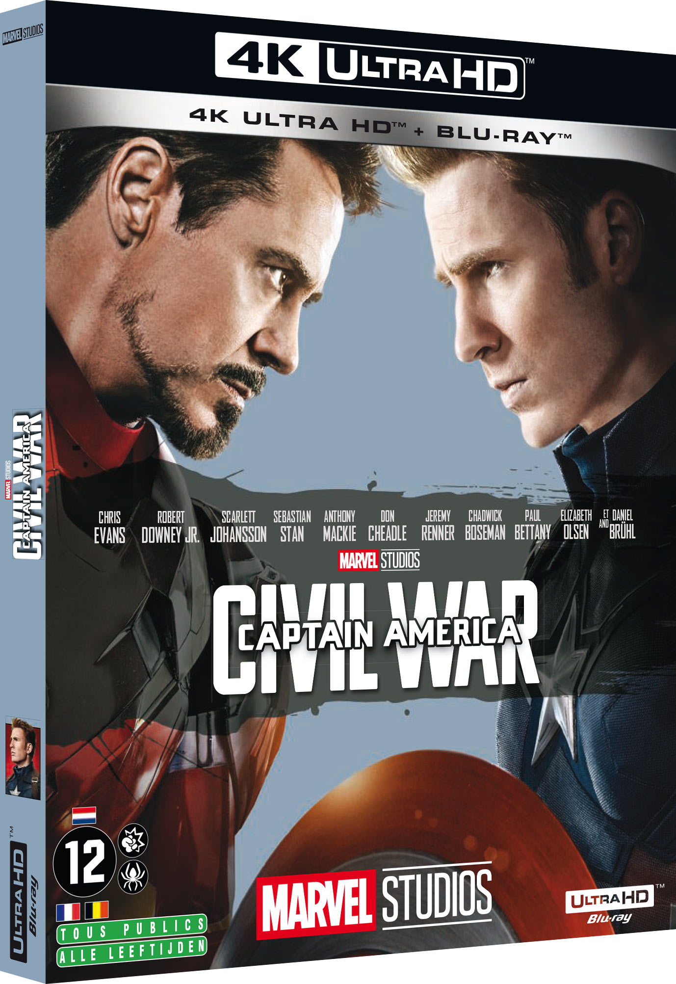Captain America : Civil War - 4K Ultra HD + Blu-ray