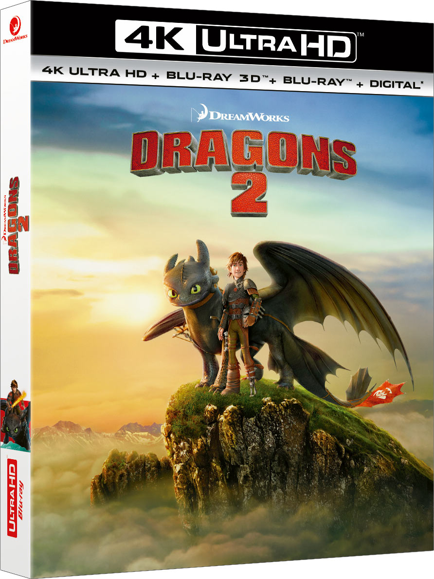 Dragons 2 - 4K Ultra HD + Blu-ray 3D + Blu-ray + Digital