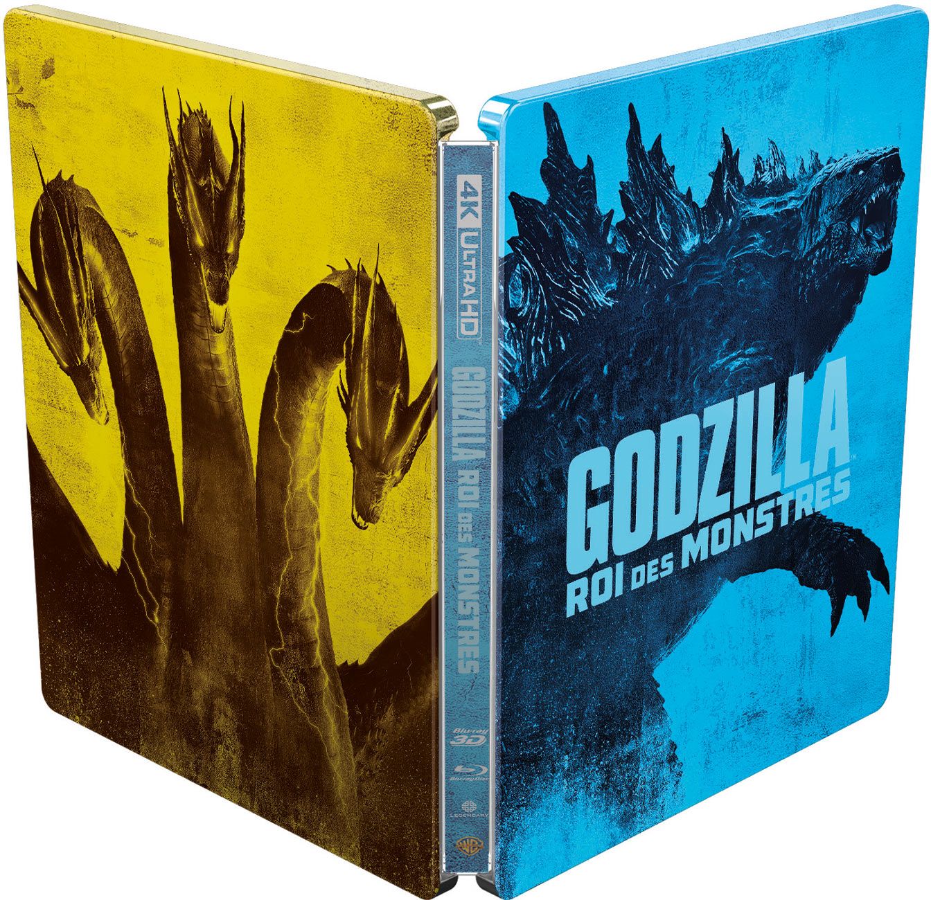 Godzilla : Roi des monstres - SteelBook - 4K Ultra HD + Blu-ray 3D + Blu-ray