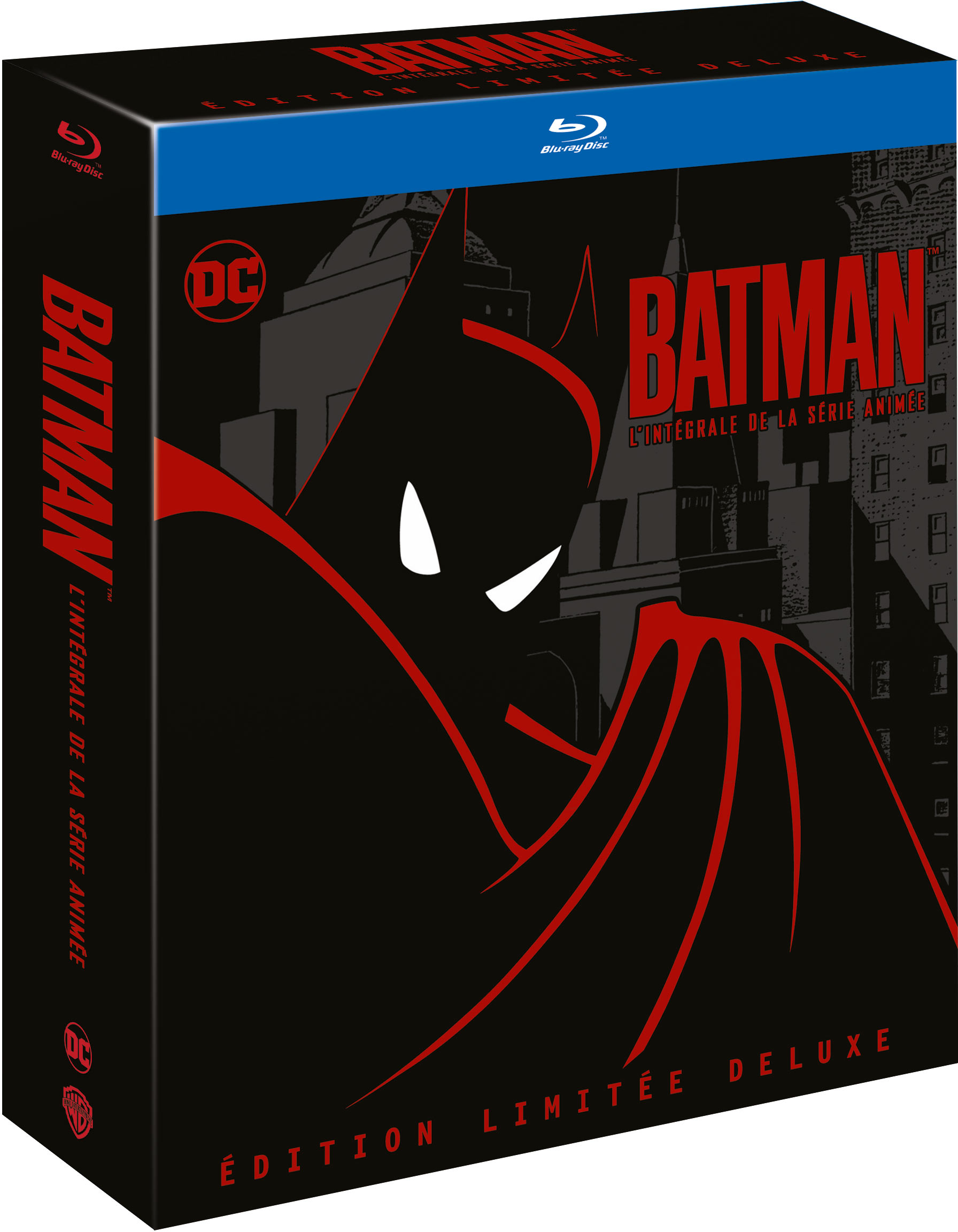 Batman, l'intégrale de la série animée - Édition limitée Deluxe - Blu-ray + cartes lenticulaires