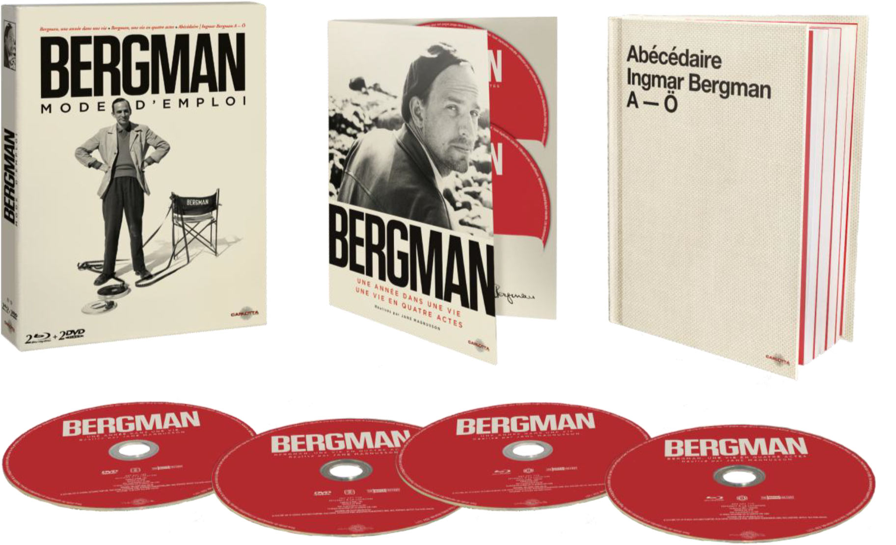 Bergman, mode d'emploi - Blu-ray + DVD + Livre
