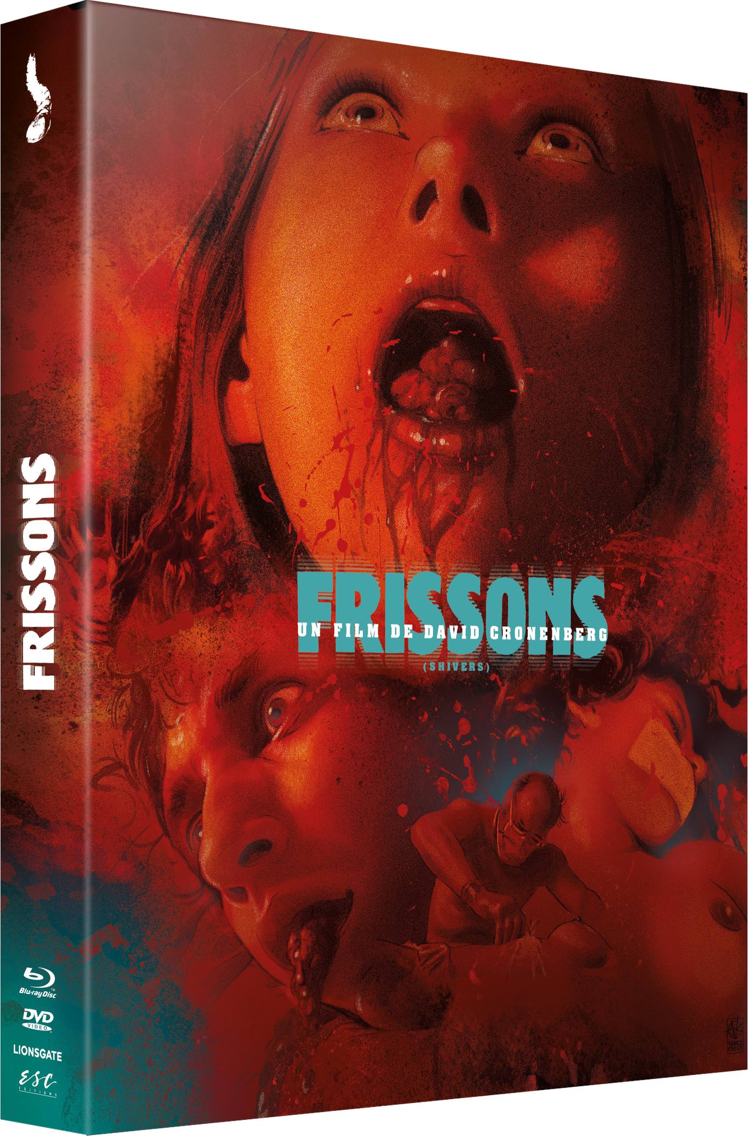 Frissons - Edition Exclusive ESC - Blu-ray + DVD + Livret + Goodies