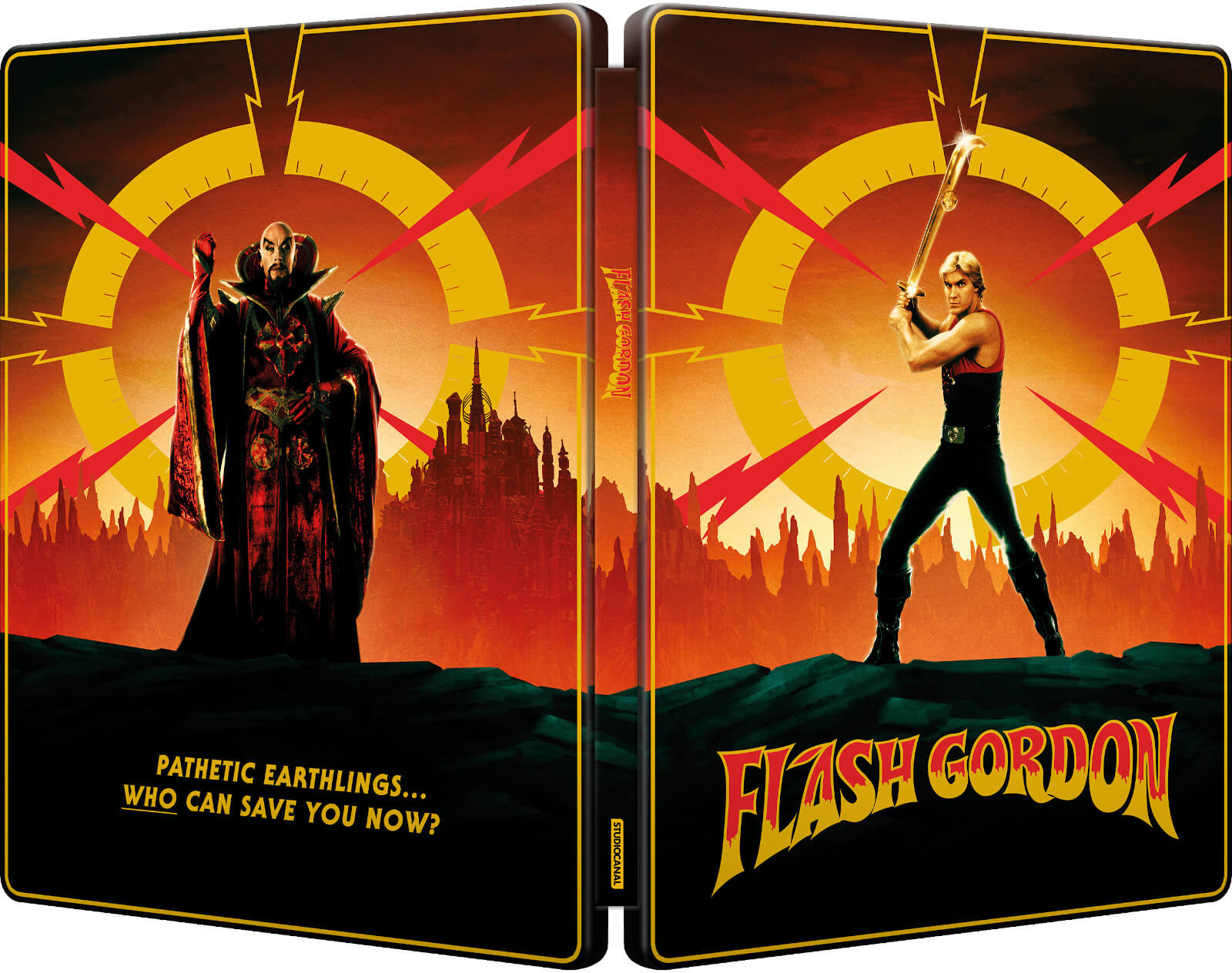 Flash Gordon - SteelBook 40ème anniversaire - 4K Ultra HD + Blu-ray + Blu-ray bonus