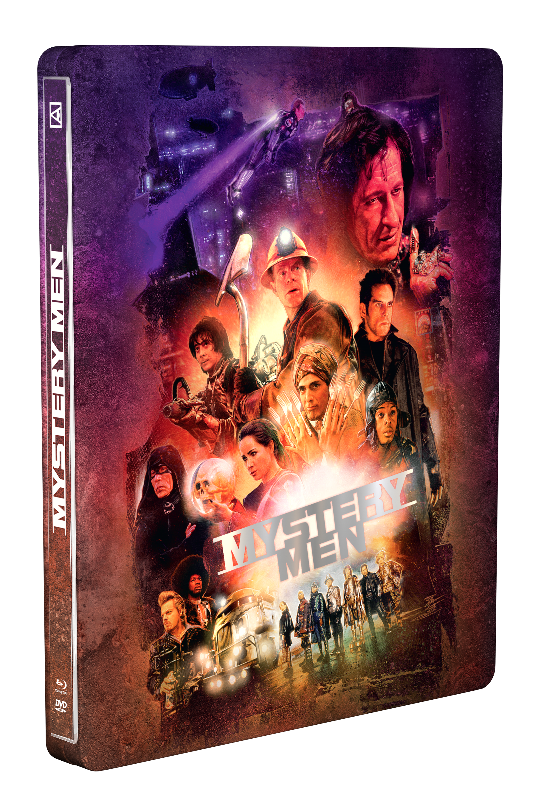 Mystery Men - Edition Ultime SteelBook Blu-ray + DVD