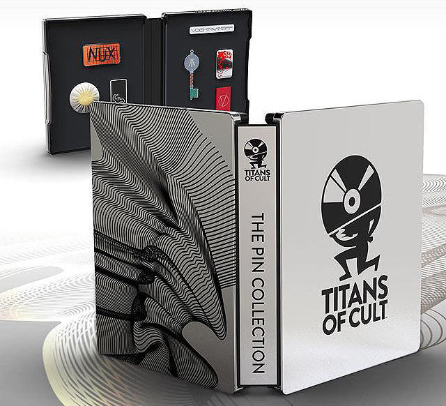 SteelBook pour pin's Titans of Cult