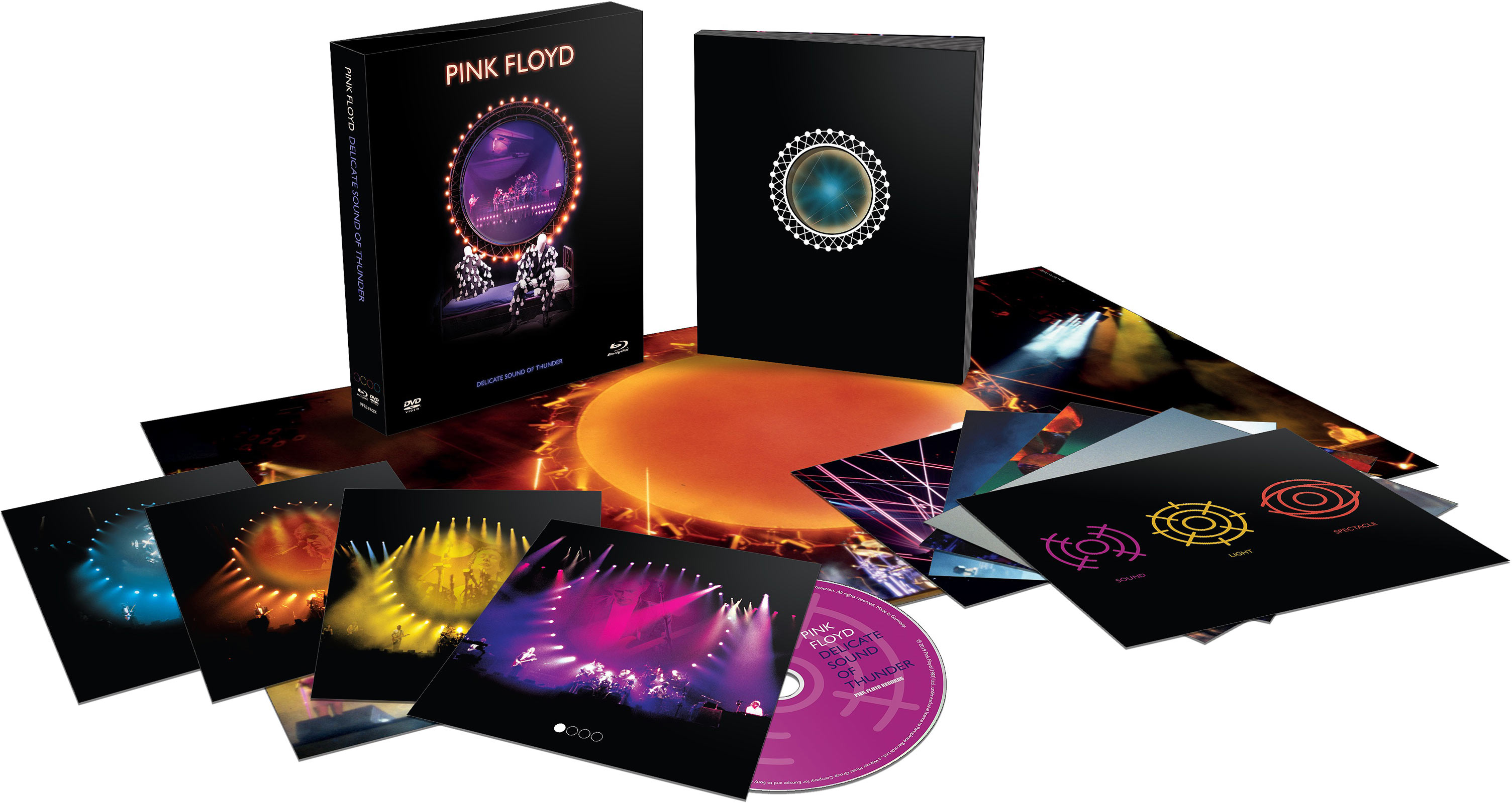 Pink Floyd - Delicate Sound of Thunder - Edition Deluxe Blu-ray + DVD + CD + Livre + Goodies