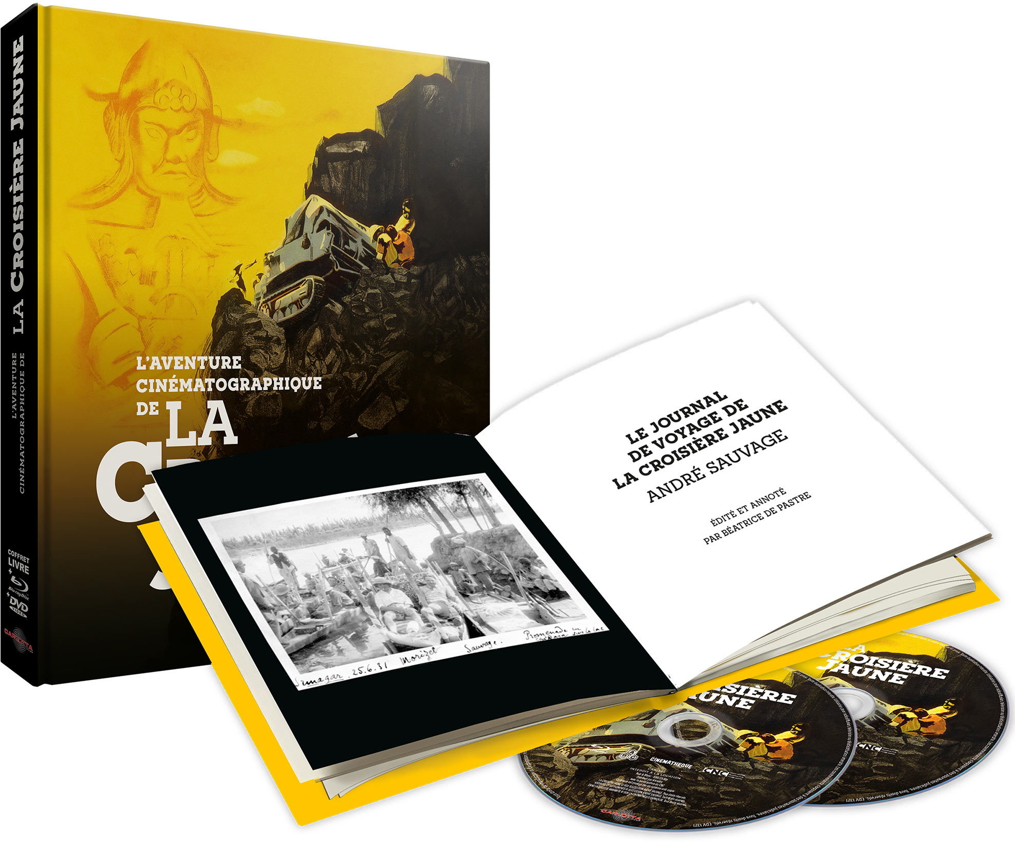 La Croisière jaune (1934) - Coffret livre - Blu-ray + DVD