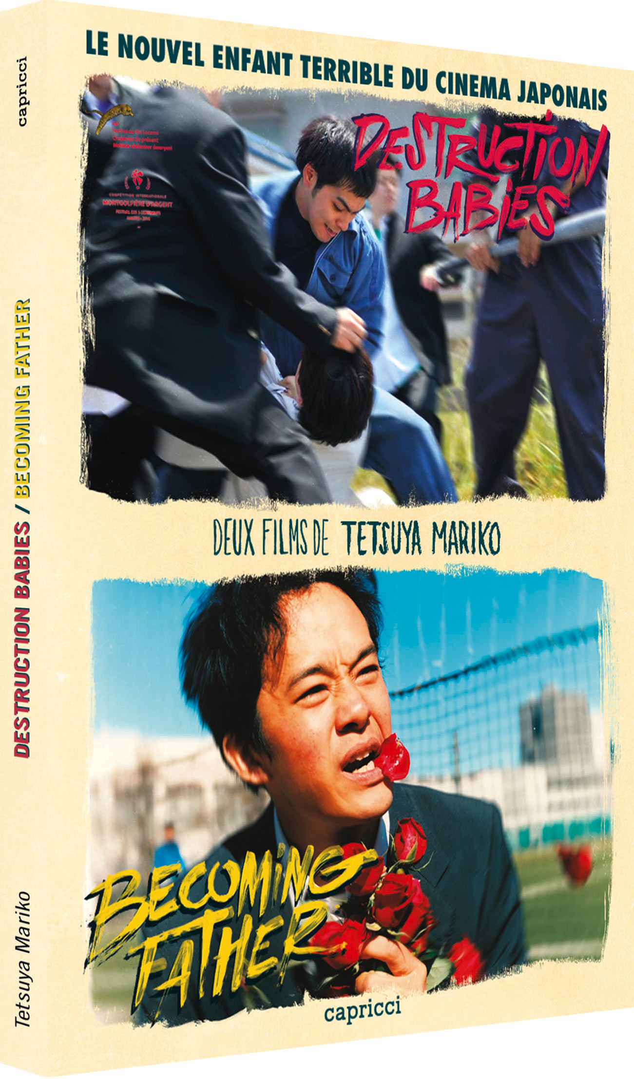 Tetsuya Mariko, le nouvel enfant terrible du cinéma japonais - Destruction Babies + Becoming Father - Blu-ray