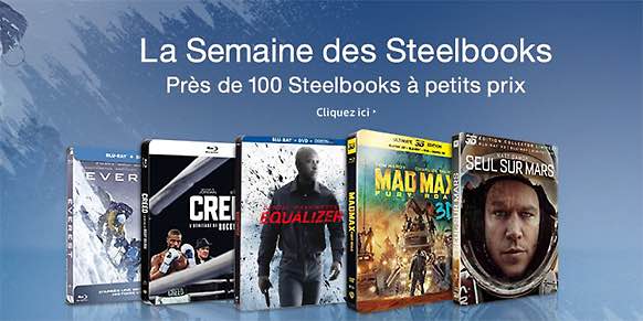 Amazon Semaine SteelBook