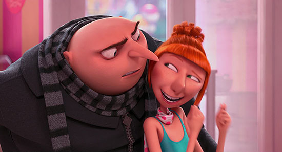 Gru et Lucy en pleine mission