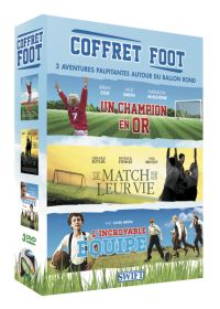 Coffret Football : Un champion en or + L'incroyable équipe + Le match de leur vie (Pack) - DVD