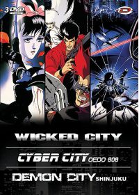 Kawajiri Box : Wicked City + Cyber City Oedo 808 + Demon City Shinjuki - DVD