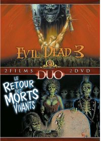 Evil Dead 3 : L'armée des ténèbres + Le retour des morts vivants (Pack) - DVD