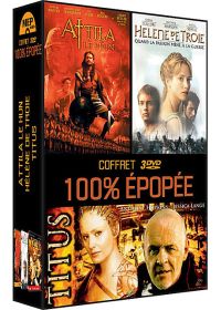 Coffret 100% Epopée : Attila le Hun + Hélène de Troie + Titus (Pack) - DVD