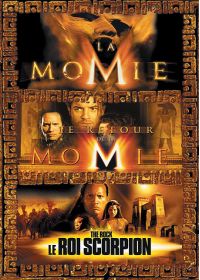 La Momie + Le retour de la momie + Le Roi Scorpion - DVD