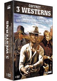 Coffret 3 westerns - Mon nom est personne + Les cruels + Le grand silence - DVD