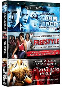 Action n° 2 - Coffret 3 films : Storm Force - Mission sauvetage + Freestyle + Street Gang Basket (Pack) - DVD