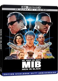 Men in Black (4K Ultra HD + Blu-ray - Édition boîtier SteelBook 25ème anniversaire) - 4K UHD