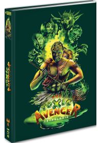 Toxic Avenger : Tétralogie (Édition Mediabook Collector Blu-ray + DVD + Livret) - Blu-ray