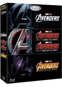 Avengers + Avengers : L'ère d'Ultron + Avengers : Infinity War - Blu-ray