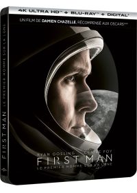 First Man - Le Premier Homme sur la Lune (4K Ultra HD + Blu-ray + Digital - Édition boîtier SteelBook) - 4K UHD