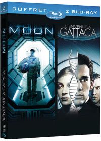 Coffret Science-fiction - Moon + Bienvenue à Gattaca (Pack) - Blu-ray