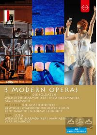 3 opéras contemporains : Die Soldaten + Die Gezeichneten + Lulu - DVD