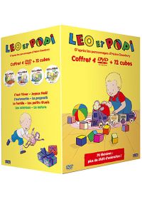 Léo et Popi - Coffret 4 DVD + 12 cubes (Pack) - DVD